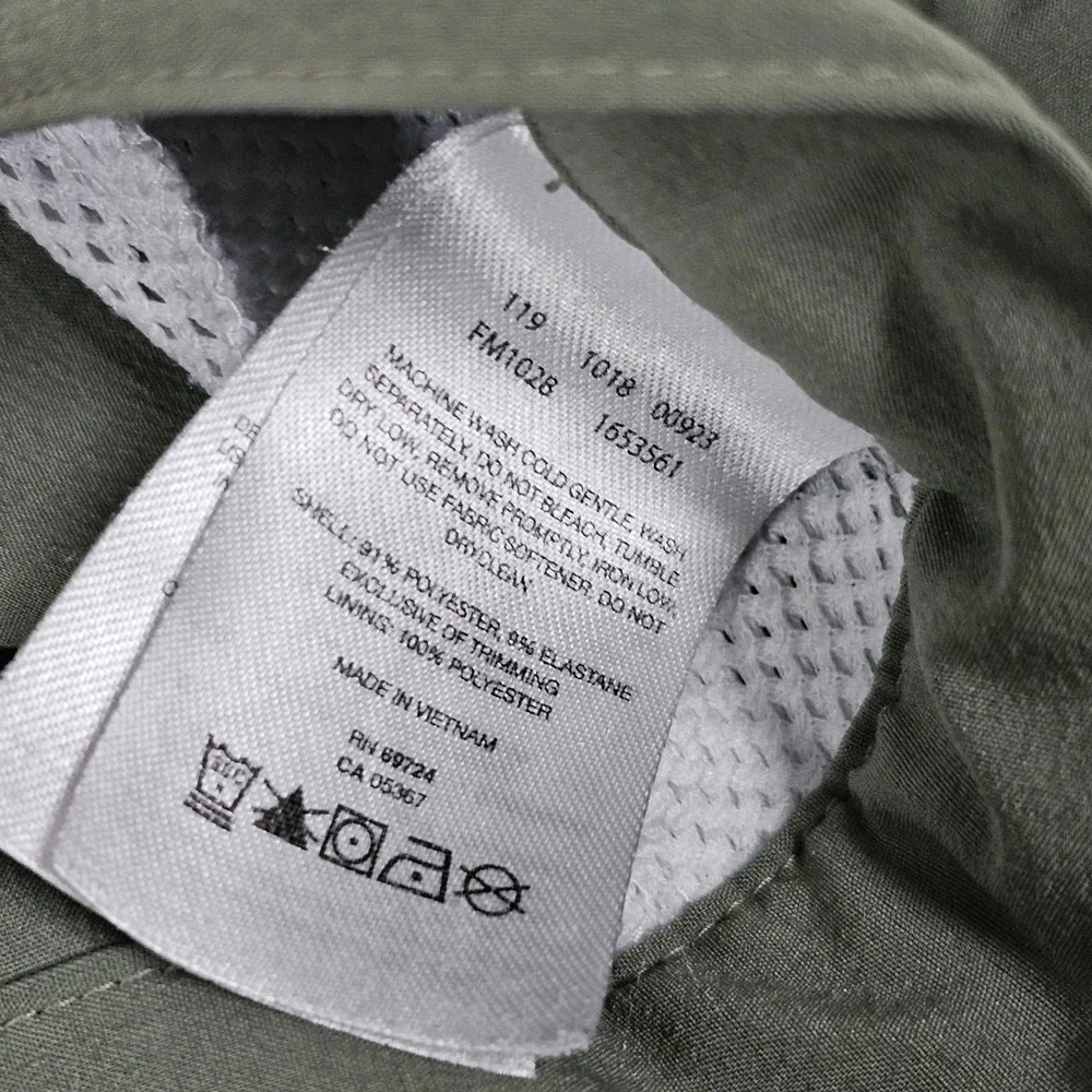 Columbia‎ PFG Mens Sage Green Performance Fishing Gear Shorts 42w FM1028 Stretch